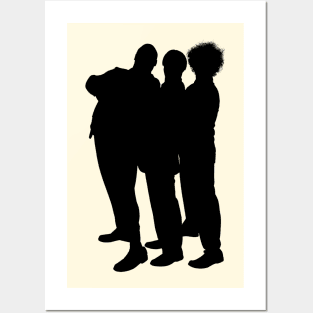 The Three Stooges - 90's Vintage Drawing Posters and Art